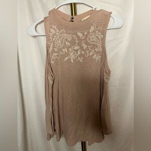 Love on a Hanger Off Shoulder Tank Sleeve Blouse Size S